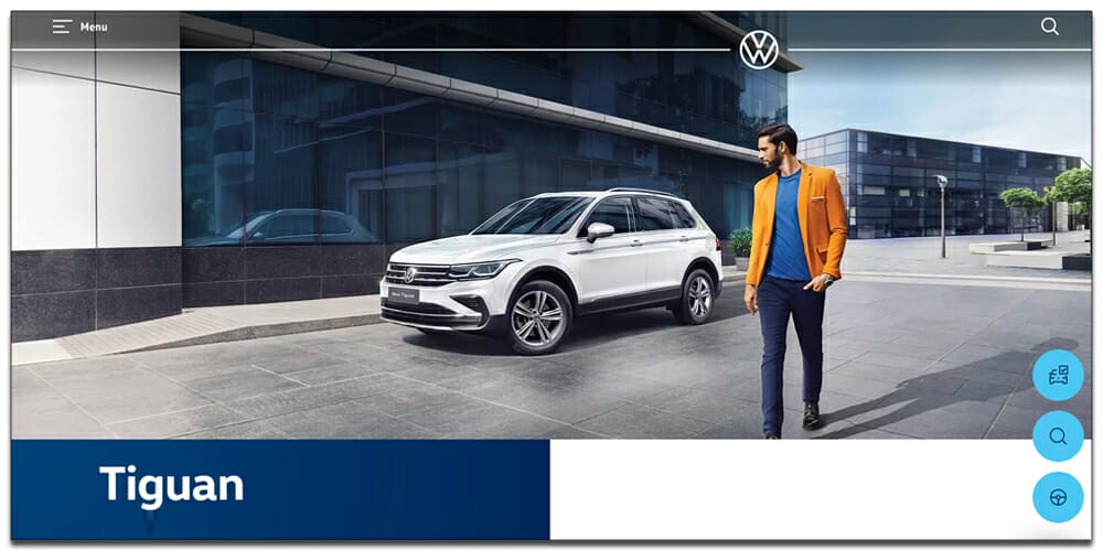 30 Best Automotive Websites For Your Inspiration 4 Volkswagen