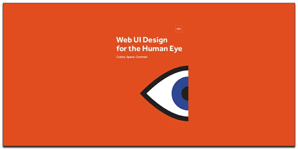 Web UI Design for the Human Eye