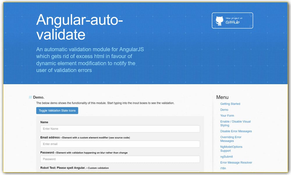 Angular-auto-validate