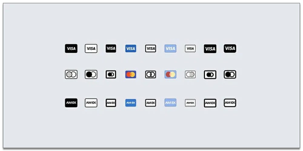 Credit Card Logos