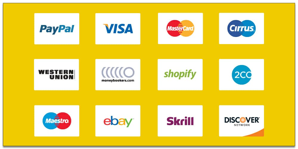 Credit Card Payment Icons