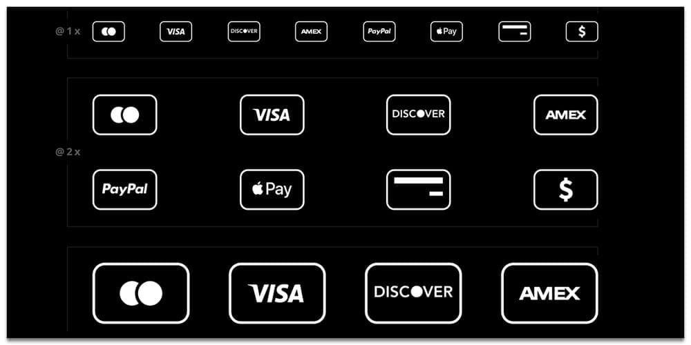 Credit Card Payment Icons