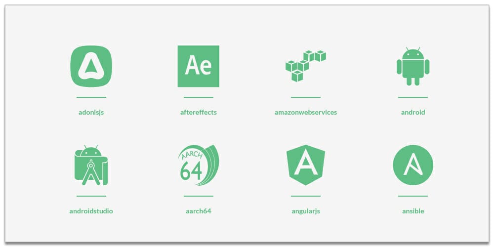 Useful Free Icon Fonts 24 Devicon