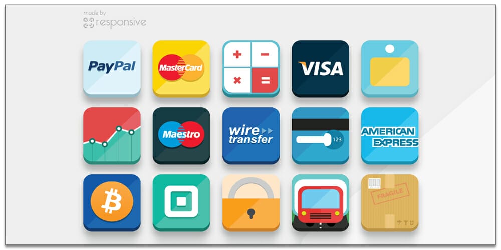 Latest Free E-commerce Icon Sets 33 E-Commerce Icon Set