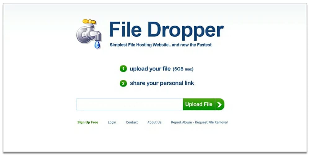 10 Best Free Cloud Storage Services 16 File Dropper