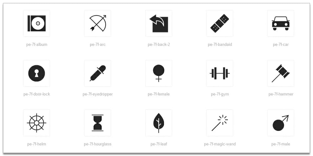 Useful Free Icon Fonts 21 Filled 7 Icon Font