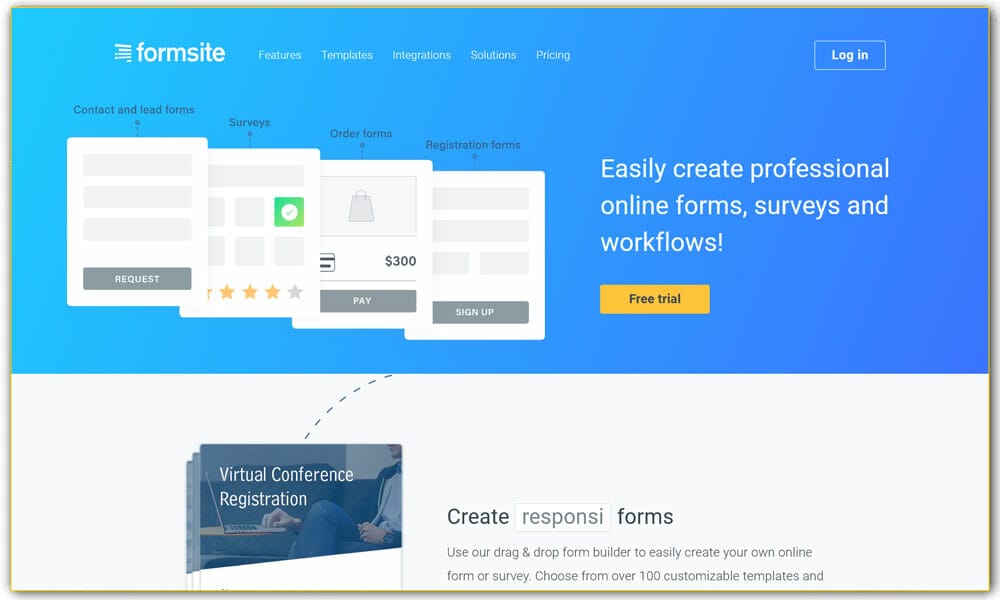 100+ Best Collection of Web Form Builders 7 Formsite