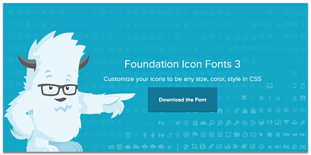 Useful Free Icon Fonts 17 Foundation Icon Fonts