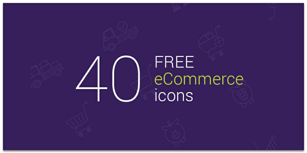 Latest Free E-commerce Icon Sets 25 Free E commerce Icons