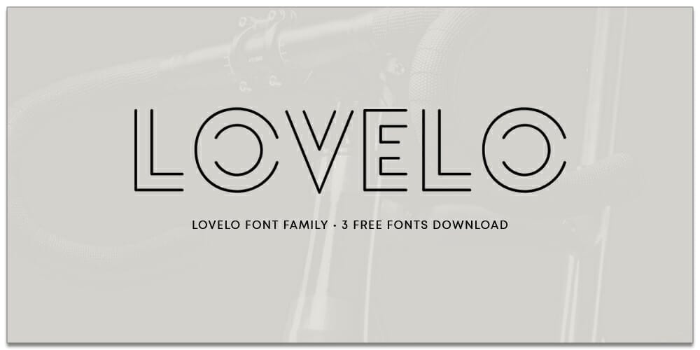 Lovelo-font Lovelo Font