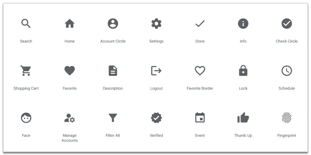 Material Icons