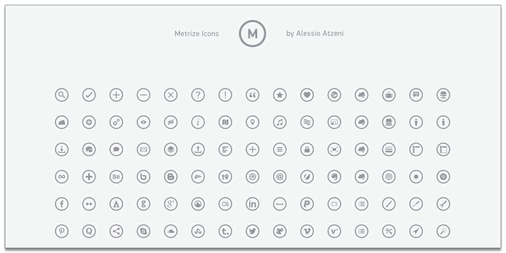 Metrize Icons