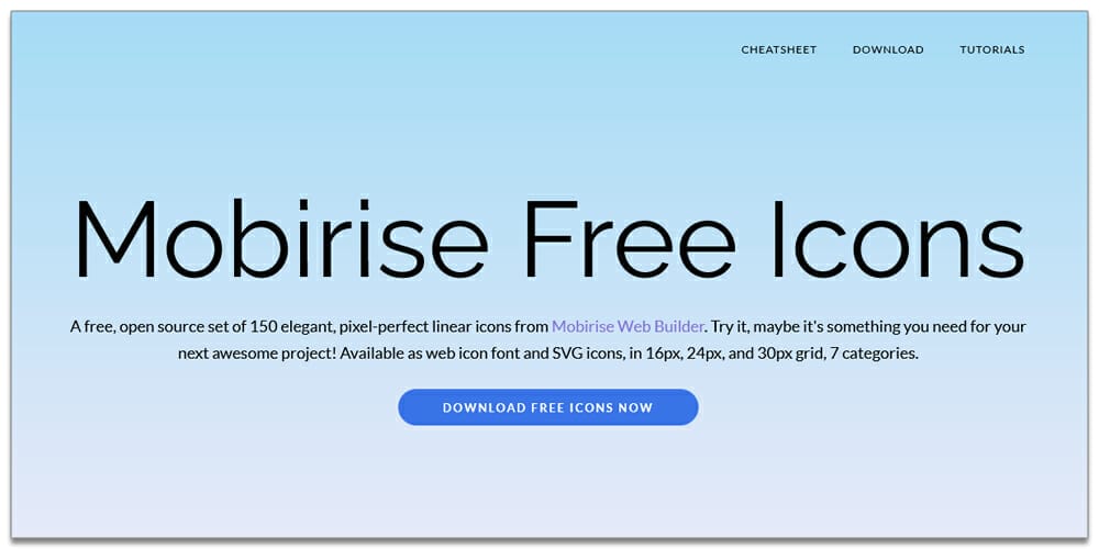 Useful Free Icon Fonts 59 Mobirise Icons