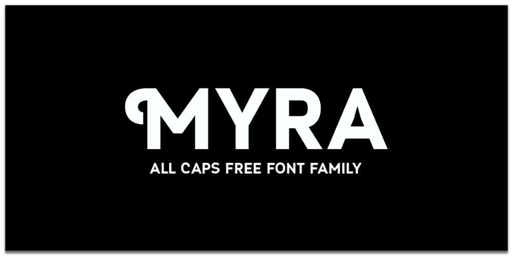 Myra-free-font Myra Font