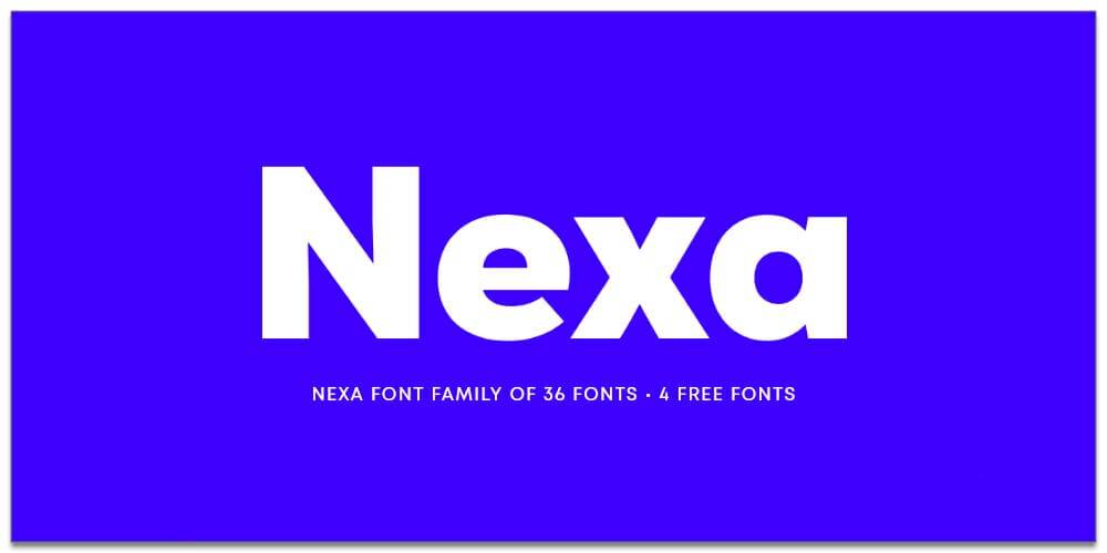 Nexa Font