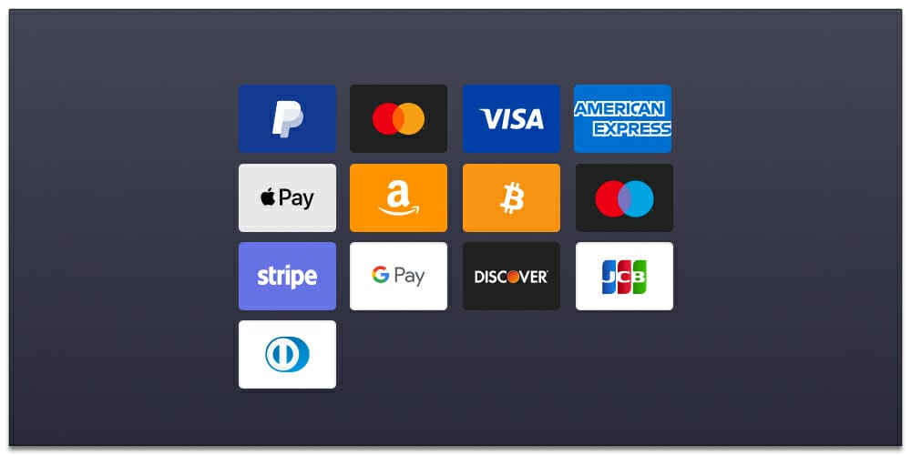 Payment Card Icons