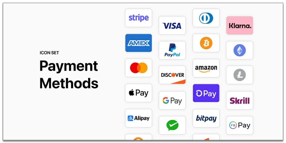 Payment Method Icons for Figma