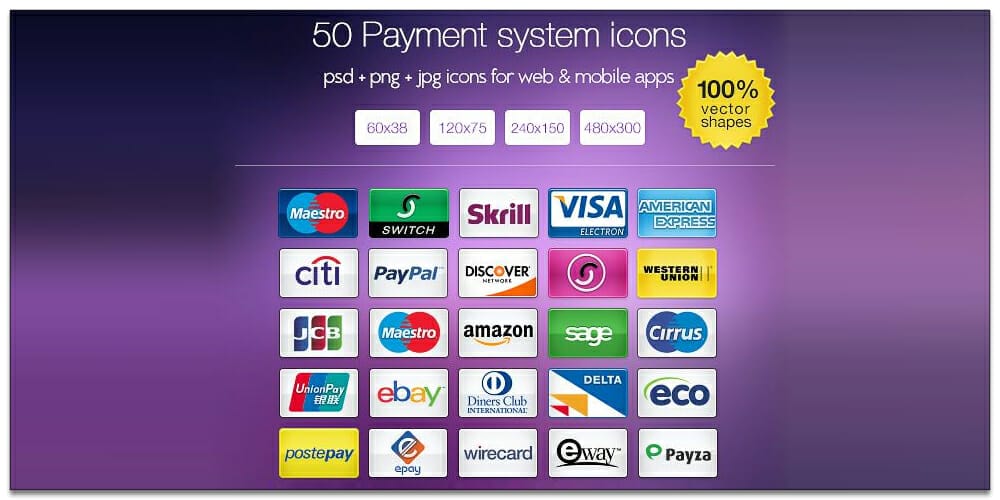 Payment System Icon Set
