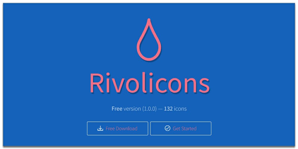 Useful Free Icon Fonts 1 Rivolicons