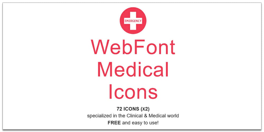 Useful Free Icon Fonts 67 Webfont Medical Icons