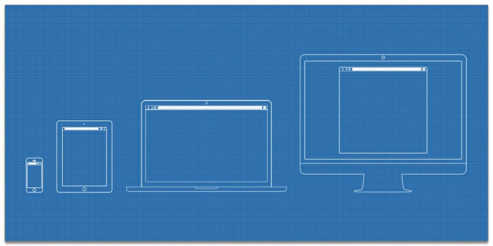 Wireframe Template PSD