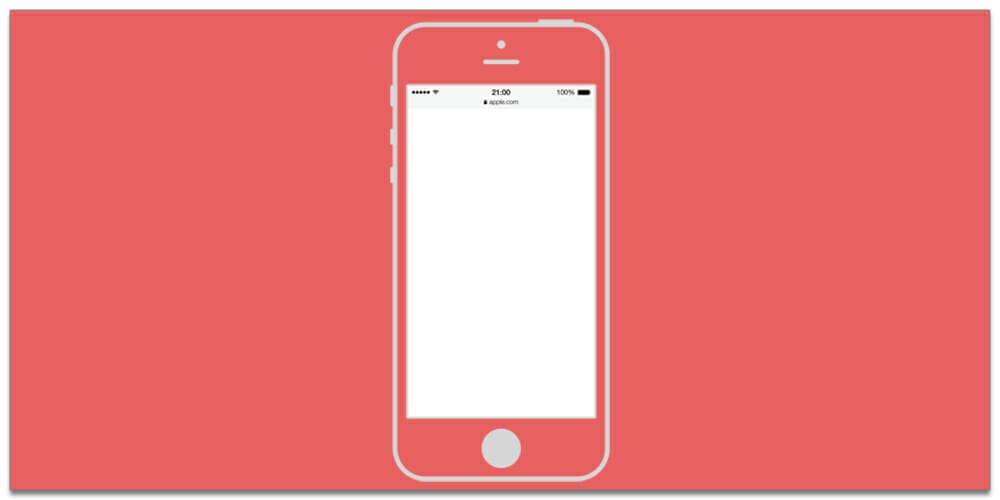 Latest Collection of iPhone Wireframe PSDs 18 iPhone 5 Wireframe