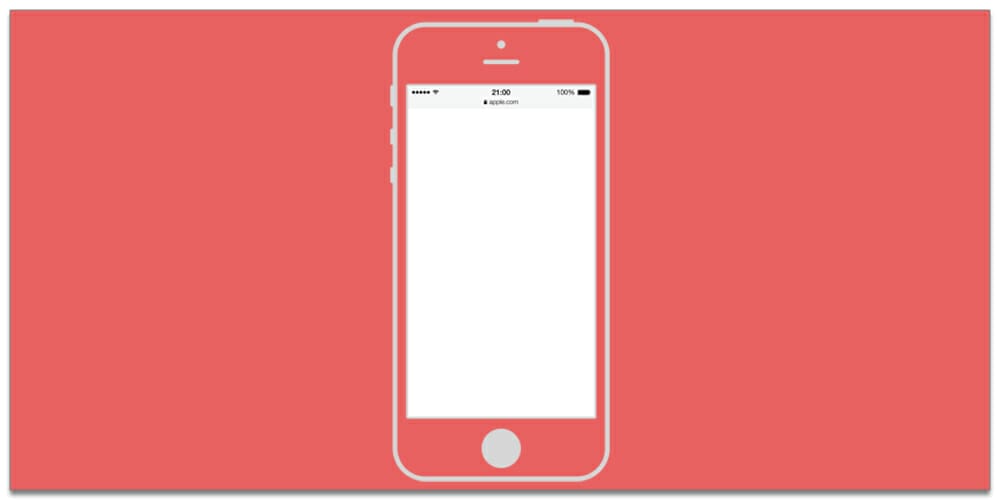 iPhone 5 Wireframe