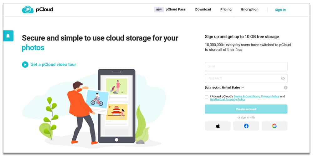 10 Best Free Cloud Storage Services 6 pCloud