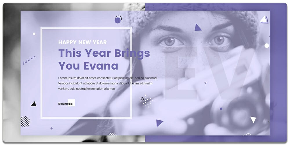 Free Agency Website Templates PSD 2 Evana