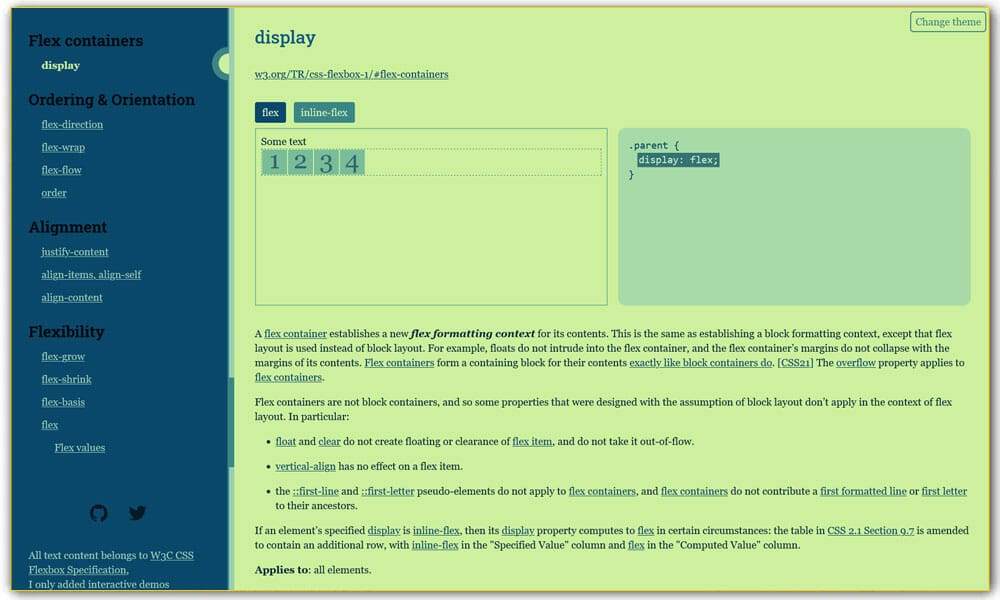 Flexbox Cheatsheet