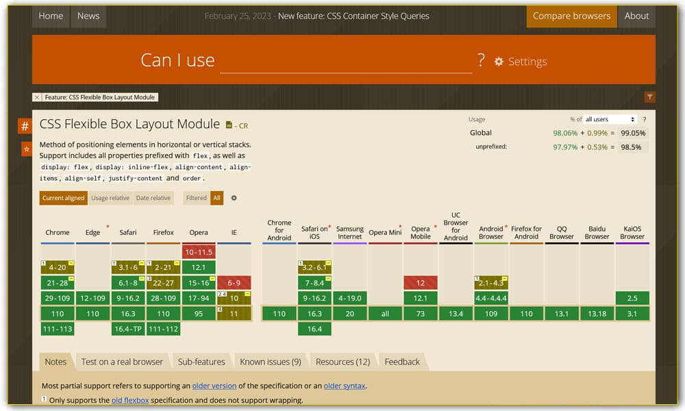 Flexible Box Layout Module