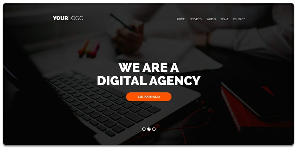 Free Agency Website Templates PSD 20 Free Agency Template PSD