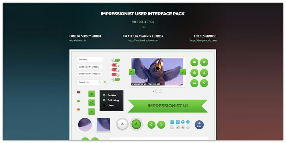 Free Impressionist UI