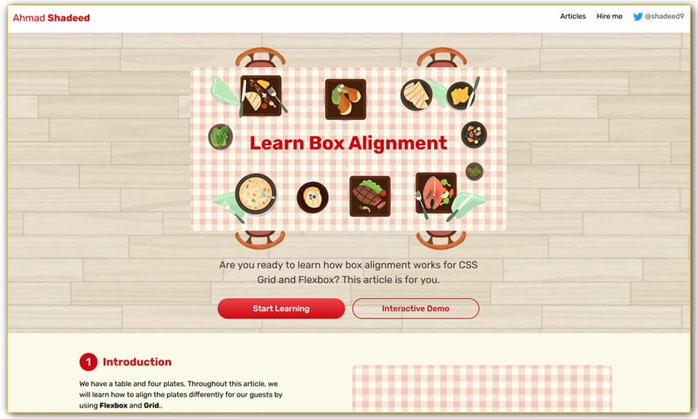 Learn Box Alignment