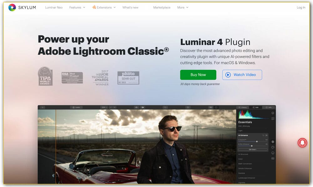 Luminar 4 Plugin