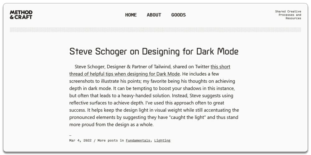 methodandcraft Method And Craft