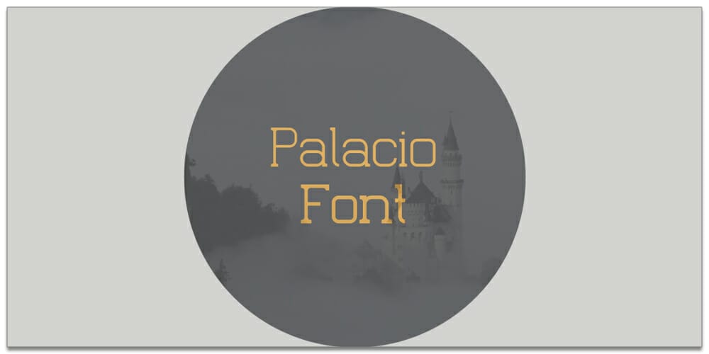 Palacio-Free-Font Palacio Font