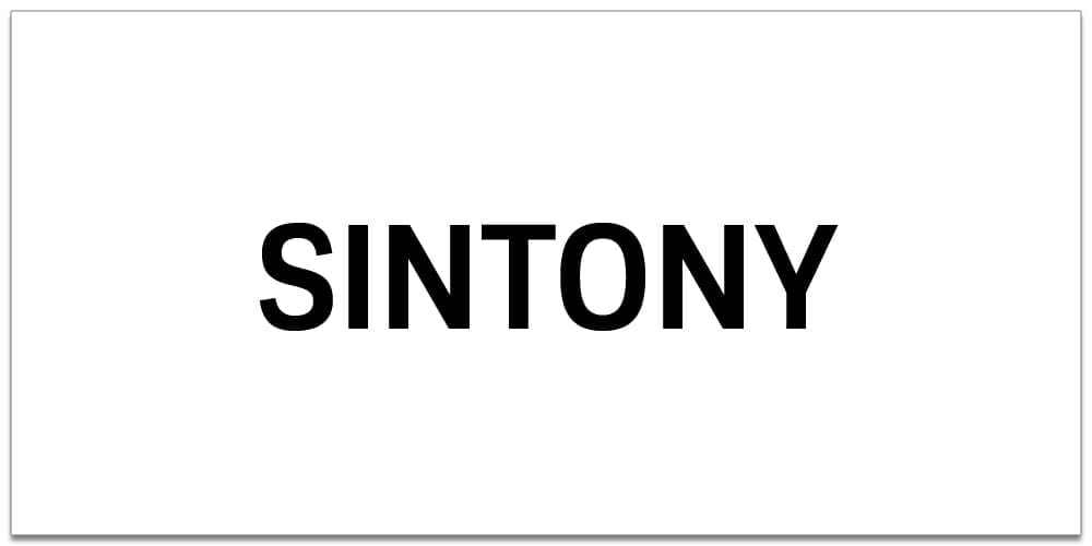 Sintony Google Web Font