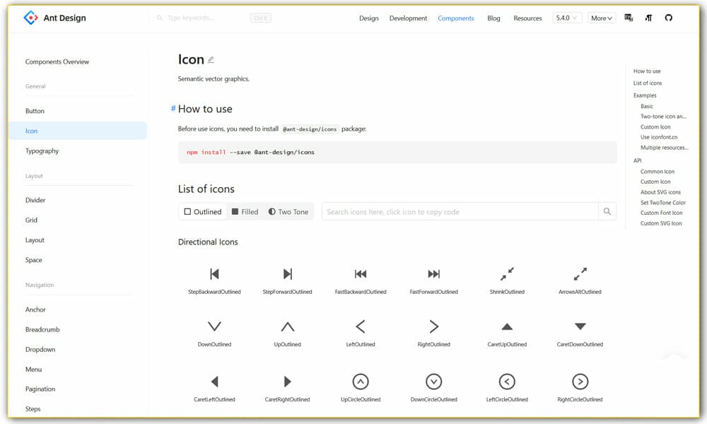 15+ Best React Icon Libraries 8 Ant Design Icons