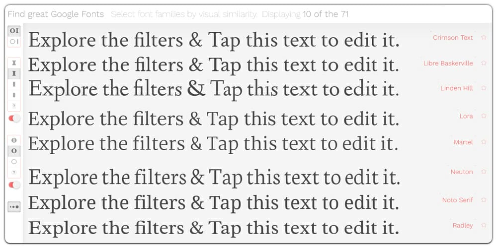 10+ Best Tools for Designers to Find Best Fonts 13 Better Google Font Finder