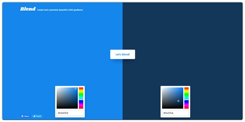 The Top Free CSS Gradient Generators 35 Blend