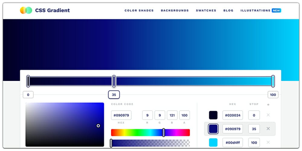 The Top Free CSS Gradient Generators 1 CSS Gradient