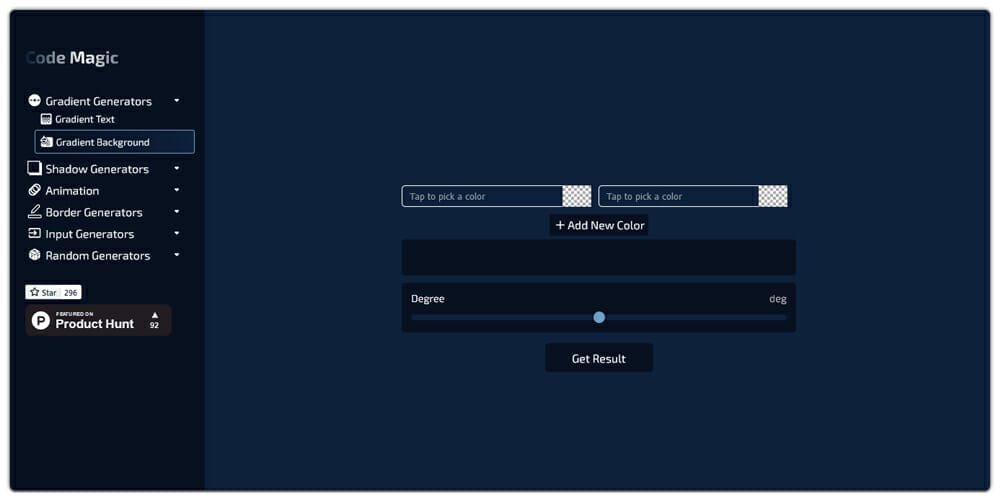 The Top Free CSS Gradient Generators 40 Code Magic Gradient Generator