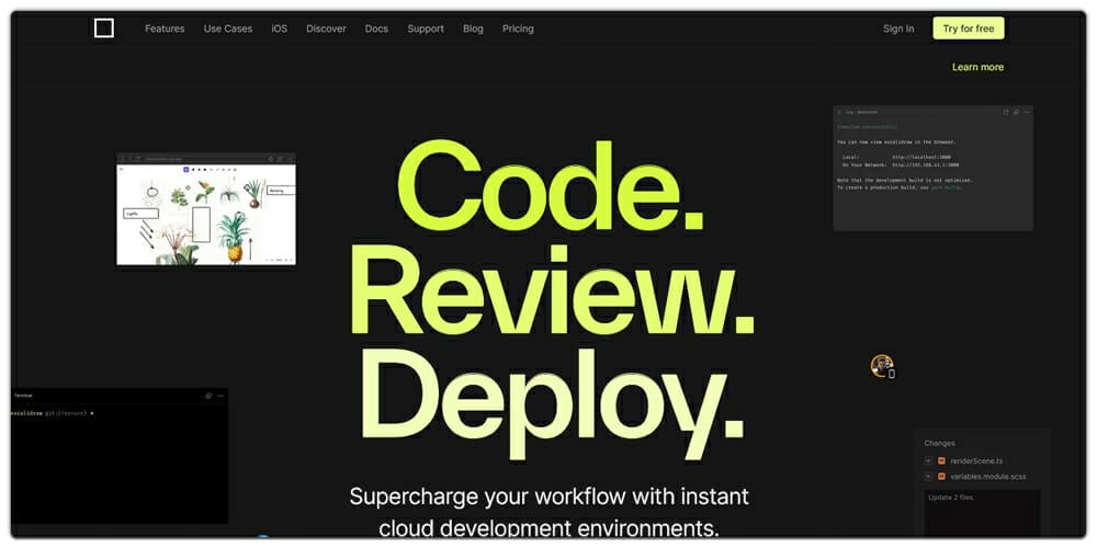 Excellent Online Code Editors 3 CodeSandbox
