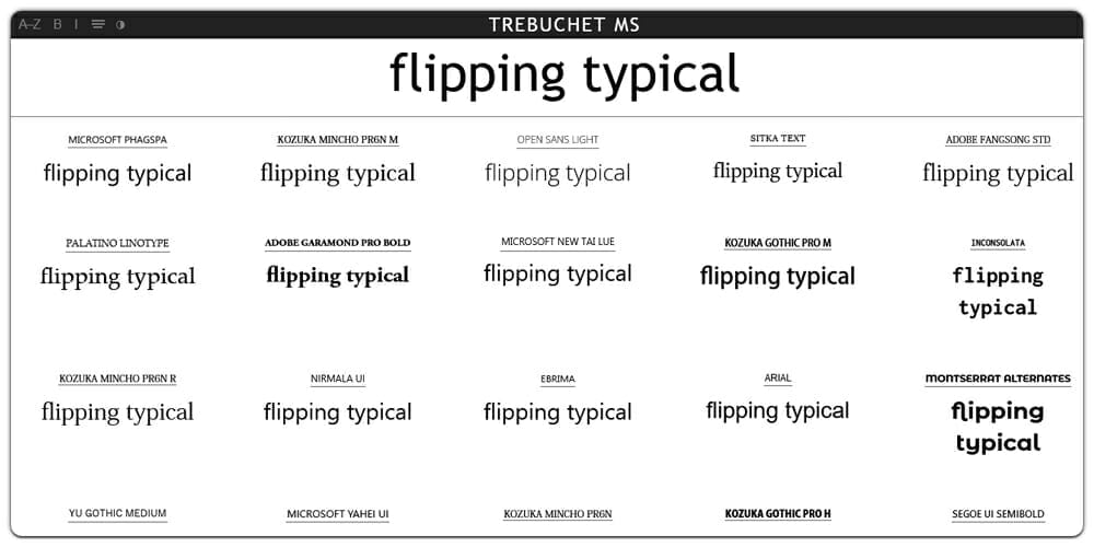 10+ Best Tools for Designers to Find Best Fonts 14 FlippingTypical