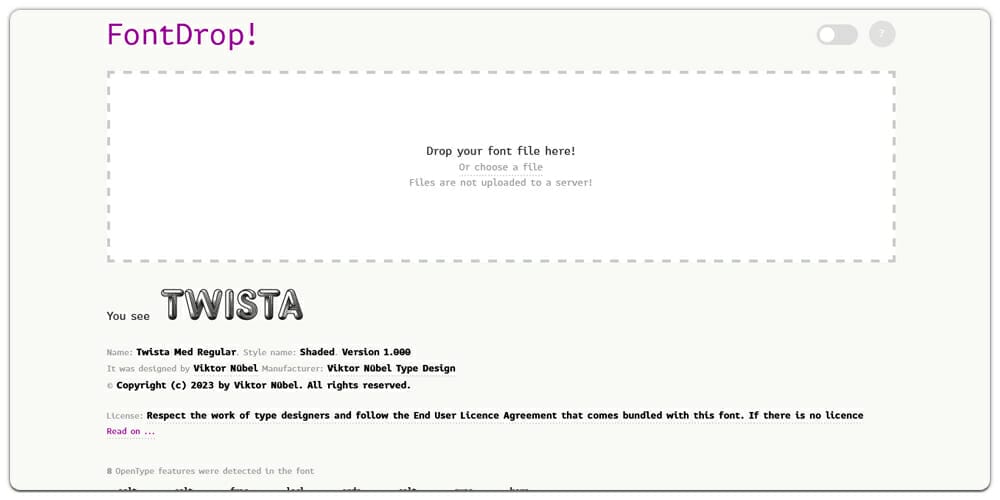 10+ Best Tools for Designers to Find Best Fonts 29 Fontdrop