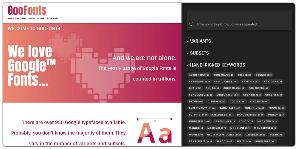 10+ Best Tools for Designers to Find Best Fonts 12 Goofonts