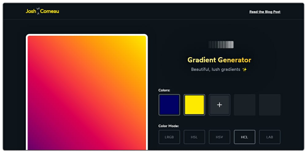 The Top Free CSS Gradient Generators 8 Gradient Generator