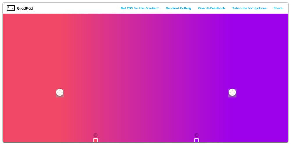 The Top Free CSS Gradient Generators 36 Gradpad