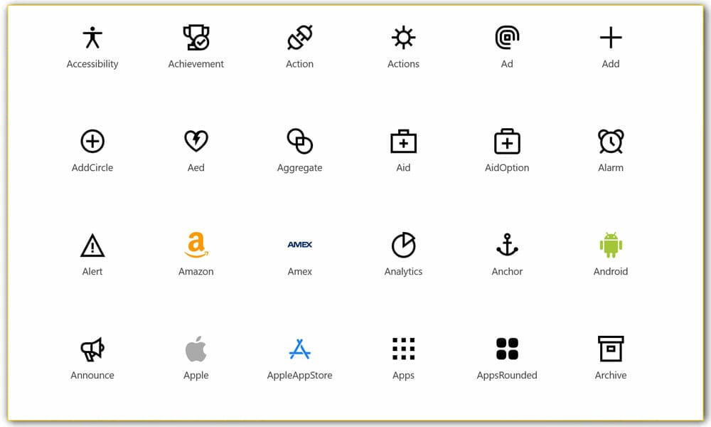 15+ Best React Icon Libraries 10 Grommet Icons